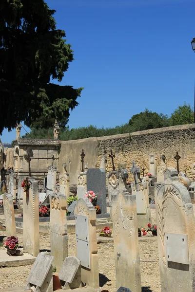 A provence-ban régi temető — Stock Fotó