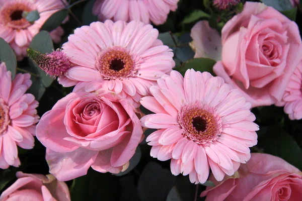 Pink bridal flowers — Stock Photo, Image