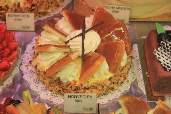 Luksusowe ciasto francuskie — Zdjęcie stockowe