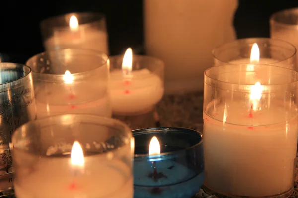 Gebed kaarsen — Stockfoto