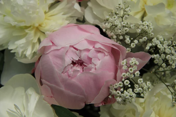 Bouquet de mariage pivoine — Photo