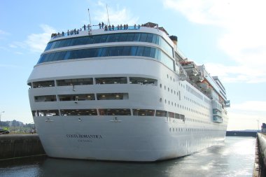 IJmuiden, Hollanda, 13. Haziran 2014: costa neo romantik
