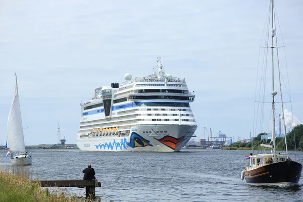 Velsen the Netherlands, June 22nd, 2014  Aida Stella on North Stock Photo