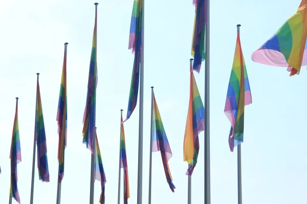 Banderas de Orgullo Gay —  Fotos de Stock