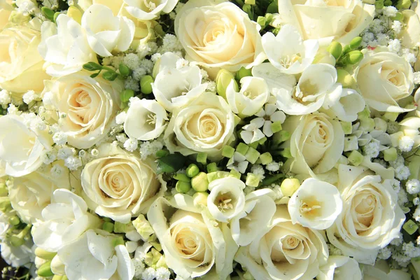 Arrangement de mariage blanc — Photo