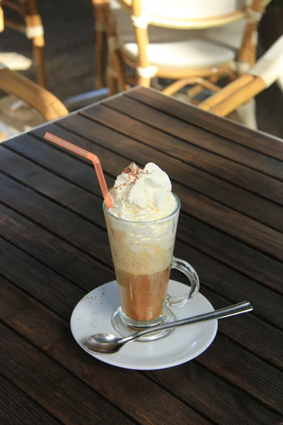 フランスのカプチーノ — ストック写真