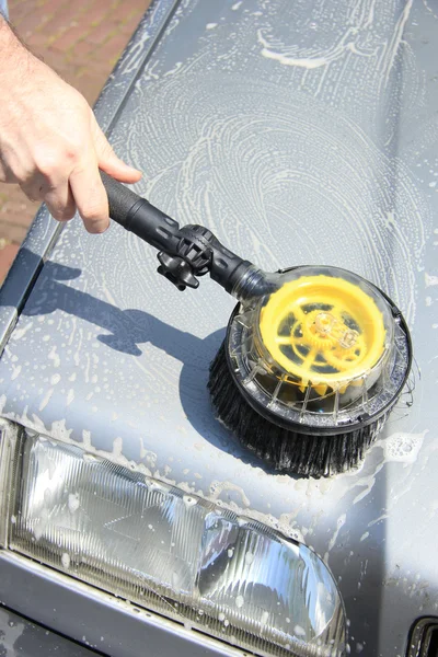 Ręczna Myjnia samochodowa — Zdjęcie stockowe
