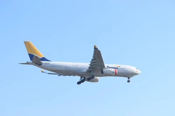 Amsterdam Países Bajos Octubre 2021 N330Qt Avianca Cargo Airbus A330 — Foto de Stock