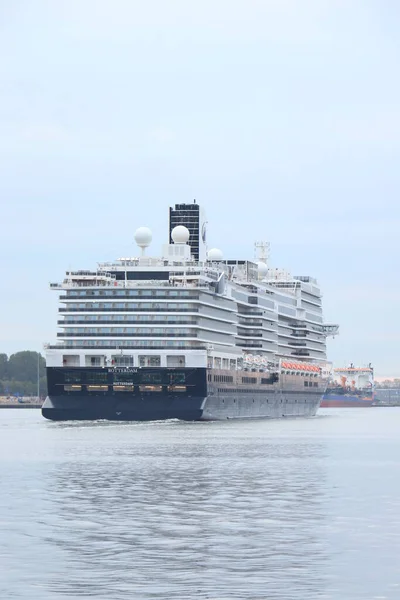 Ijmuiden Holanda Outubro 2021 Rotterdam Operada Pela Holland America Line — Fotografia de Stock