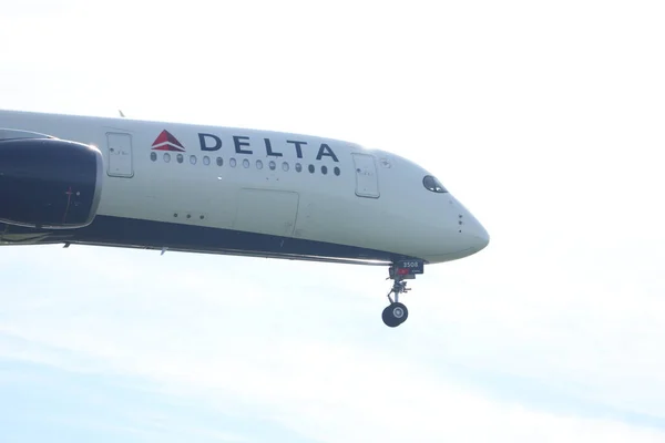 Amsterdam Netherlands April 18Th 2022 N508Dn Delta Air Lines Airbus — Foto Stock