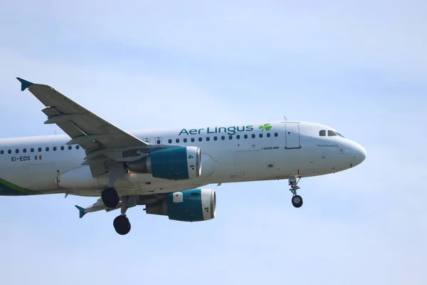 Amsterdam Netherlands April 18Th 2022 Eds Aer Lingus Airbus A320 — Foto Stock