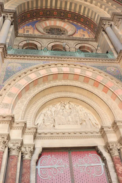 Marseille Frankrijk September 2019 Cathedrale Major Marseille Frankrijk Detail Van — Stockfoto