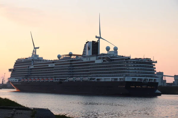 Ijmuiden Netherlands May 1St 2022 Rotterdam Operated Owned Holland America — Foto Stock