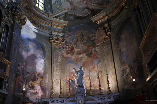 Savona Italia Septiembre 2019 Chiesa Sant Andrea Iglesia Católica Centro — Foto de Stock