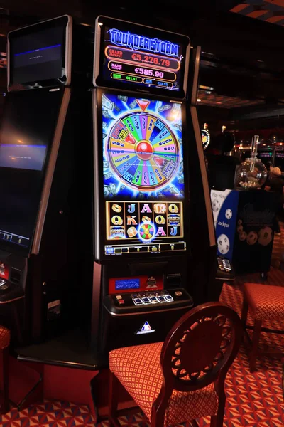 Barcelona Spanje September 2019 Costa Magica Casino Interieur — Stockfoto