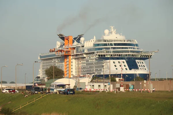 Ijmuiden Нідерланди Травня 2022 Celebrity Apex Під Орудою Celebrity Cruises — стокове фото