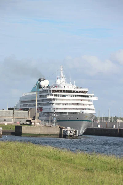 Ijmuiden Hollanda Mayıs 2022 Amera Sahibi Işletmecisi Phoenix Reisen Zeesluis — Stok fotoğraf