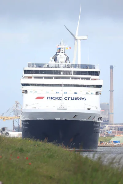 Ijmuiden Países Bajos Mayo 2022 Vasco Gama Cruise Ship Propiedad — Foto de Stock