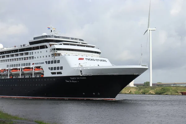 Ijmuiden Paesi Bassi Maggio 2022 Nave Crociera Vasco Gama Gestita — Foto Stock