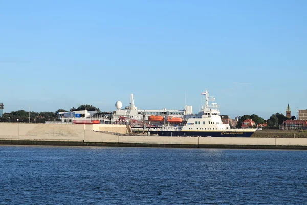 Ijmuiden Holanda Junho 2022 National Geographic Explorer North Sea Lock — Fotografia de Stock