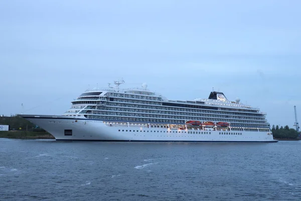 Ijmuiden Netherlands April 28Th 2022 Viking Jupiter Operated Viking Cruises — Fotografia de Stock