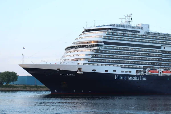 Ijmuiden Países Baixos Maio 2022 Rotterdam Operado Propriedade Holland America — Fotografia de Stock