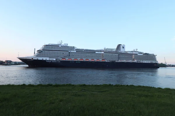 Ijmuiden Nederländerna Maj 2022 Rotterdam Drivs Och Ägs Holland America — Stockfoto