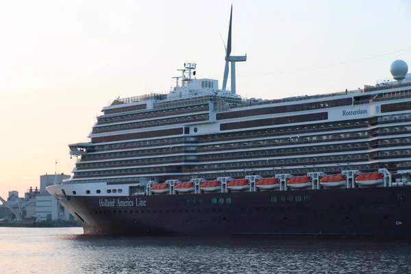 Ijmuiden Netherlands May 1St 2022 Rotterdam Operated Owned Holland America — Stock fotografie
