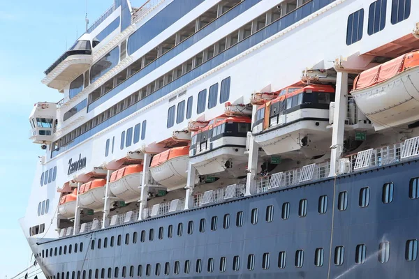 Ijmuiden Netherlands June 15Th 2020 Zaandam Operated Holland America Line — Stock Photo, Image