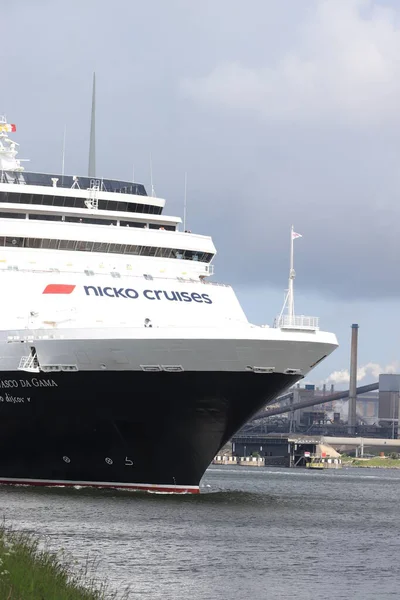 Ijmuiden Países Bajos Mayo 2022 Vasco Gama Cruise Ship Operado —  Fotos de Stock