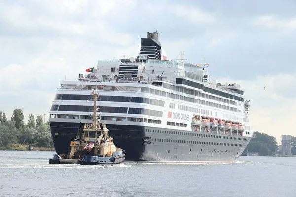 Ijmuiden Hollandia 2022 Május Vasco Gama Cruise Ship Tulajdonosa Mystic — Stock Fotó