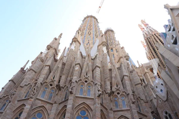 바르셀로나 스페인 2016 Sagrada Familia 1882 월부터 금지령하에 안토니 가우디 — 스톡 사진
