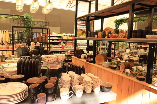 Assen Niederlande August 2022 Retail Display Interior Shop Wohnaccessoires Geschäft — Stockfoto