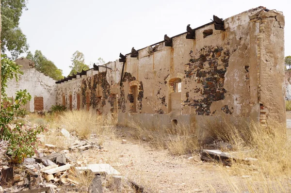 Secteur minier la zarza, traces historiques Mines — Photo