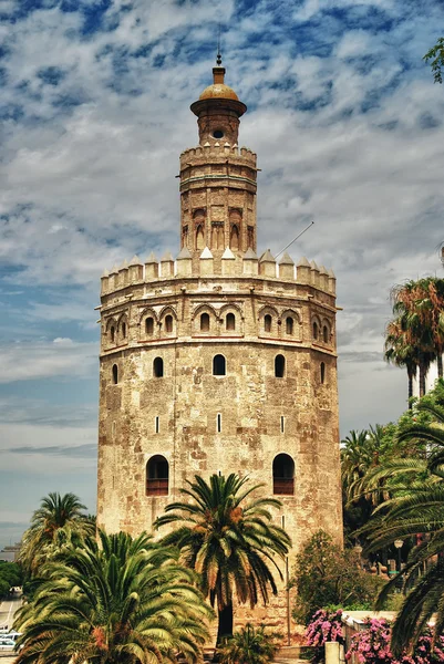 Tornet av guld, Sevilla — Stockfoto