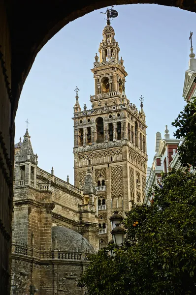 La giralda Kulesi Seville, İspanya — Stok fotoğraf