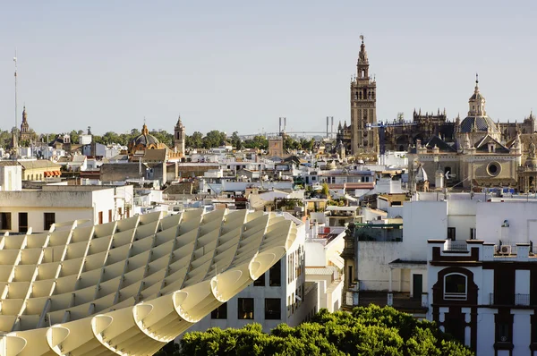 Panoráma města Sevilla — Stock fotografie