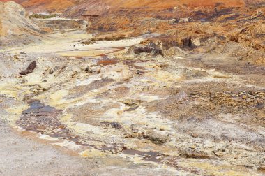 la zarza İspanya bakır-altın maden sanayi