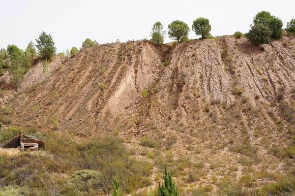 A Indústria Mineral de Espanha Copper-Gold, o La Zarza — Fotografia de Stock