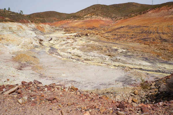 L'industria mineraria della Spagna Rame-Oro, La Zarza — Foto Stock