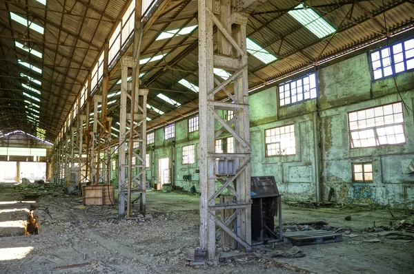 Oude industriële mijnbouw fabriek — Stockfoto