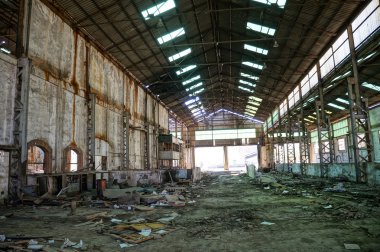 eski sanayi madencilik fabrika