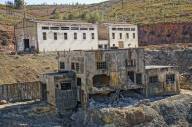Endüstriyel Tarih, terk edilmiş kömür madeni.