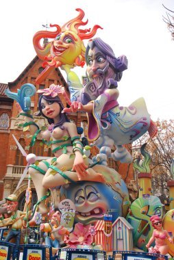 valencia üzerinde fallas partide tipik falla