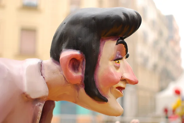 Fallas - figuras engraçadas coloridas — Fotografia de Stock