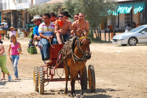 The Romeria de El Rocio, Andalusia, Spain Royalty Free Stock Images