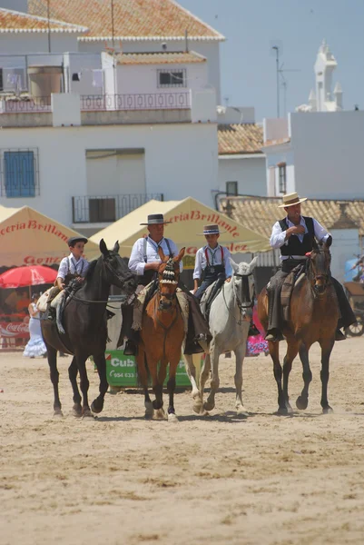 De romeria de el rocio, Andalusië, Spanje — Stockfoto