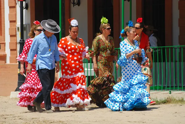 Προσκύνημα - romeria στο el rocio — Φωτογραφία Αρχείου