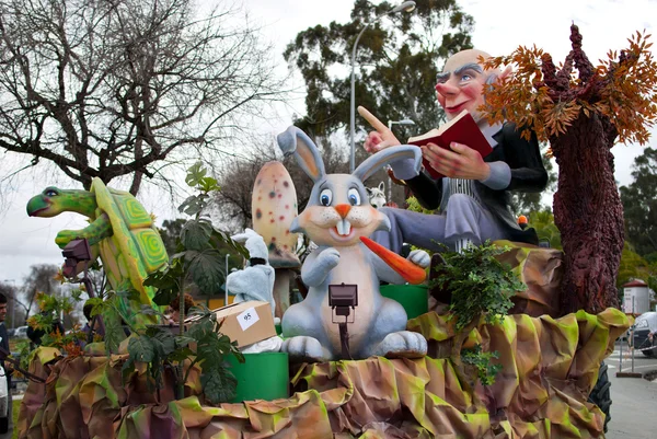 Cabalgata reyes magos, Noel, festivaller, üç Kral parada İspanya. — Stok fotoğraf