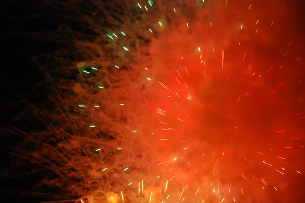 Fireworks show — Stock Photo, Image